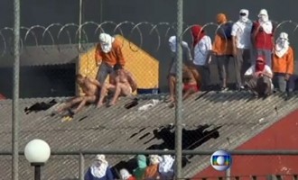 Εξέγερση σε φυλακές στη Βραζιλία – Πετάνε κρατούμενους από την ταράτσα (βίντεο)