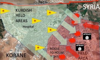 Χάρτης – Κομπάνι: Οι Κούρδοι αντεπιτίθενται στο Ισλαμικό Κράτος