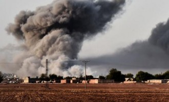 Απανωτές επιθέσεις αυτοκτονίας από το Ισλαμικό Κράτος στην Κομπάνι