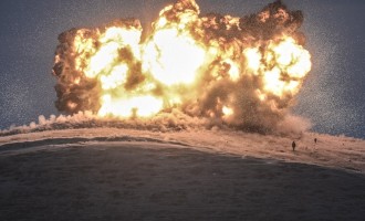 Ισλαμικό Κράτος: Κόλαση φωτιάς σε λόφο που ήλεγχαν οι τζιχαντιστές (φωτο+βίντεο)