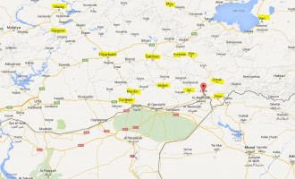Τουρκία: Δείτε στους χάρτες την εξέγερση των Κούρδων