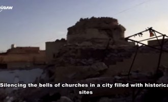 Το Ισλαμικό Κράτος ισοπεδώνει αρχαίες εκκλησίες (βίντεο)