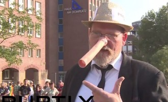 Διαδήλωση κατά του Spiegel: Γράφετε ψέμματα για την Ουκρανία (βίντεο)