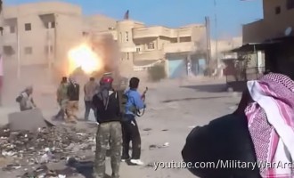Φοβερό βίντεο: Οι Κούρδοι τινάζουν στον αέρα τανκ των τζιχαντιστών