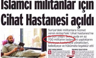 700 τζιχαντιστές νοσηλεύονται σε νοσοκομεία στην Τουρκία