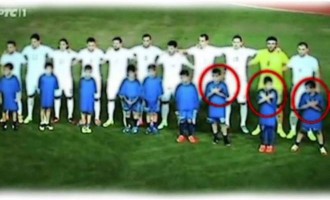 Αλβανική προβοκάτσια στο φιλικό ματς Ελλάδας – Σερβίας (βίντεο)