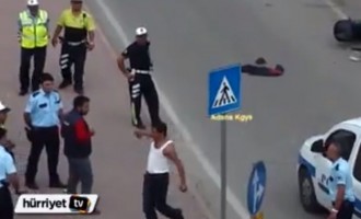 Τουρκία: Τον έπιασε αμόκ και απειλούσε να τους κόψει τον λαιμό (βίντεο)