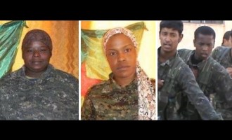 Αφρικανοί εθελοντές με τους Κούρδους ενάντια στο Ισλαμικό Κράτος
