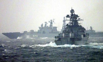 Ρωσικά πολεμικά πλοία ανοικτά της Αυστραλίας