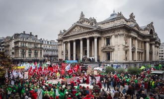 Παρέλυσε το Βέλγιο από την γενική απεργία των εργαζομένων