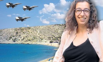 Τα ελληνικά F-16 ενοχλούν τη ΣΥΡΙΖΑία δήμαρχο Γαύδου!