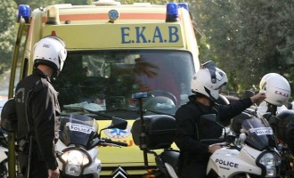 Ακρωτηριάστηκε άνδρας σε τροχαίο στη Λάρισα