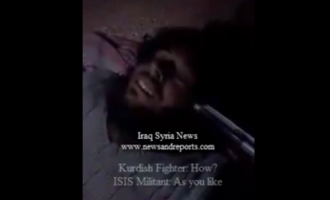 Ισλαμικό Κράτος: Τζιχαντιστής παρακαλάει για τη ζωή του στην Κομπάνι (βίντεο)