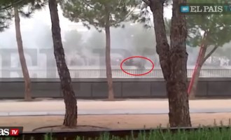 Βίντεο ΣΟΚ: Οπαδοί στη Μαδρίτη πετούν στο ποτάμι τον άτυχο φίλαθλο