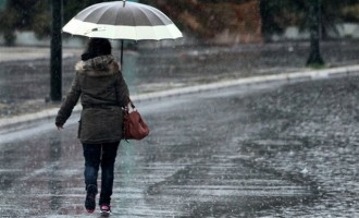 Πρόγνωση καιρού: Βροχές και καταιγίδες σε όλη την Ελλάδα