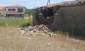Μικρές ζημιές από το σεισμό στη Λέσβο