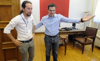 Στο πλευρό Τσίπρα οι Podemos για το δημοψήφισμα