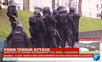 Δείτε LIVE: Εμπόλεμη ζώνη το Παρίσι – Τζιχαντιστές σκορπάνε τον τρόμο!