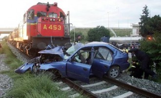 Σουφλί: Δυο νεκροί από σύγκρουση αυτοκινήτου με τρένο