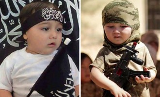 Φρίκη: Φωτογραφίες από βρέφη που έχει αρπάξει το Ισλαμικό Κράτος