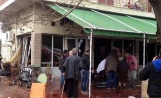 Φιάλη υγραερίου ισοπέδωσε καφετέρια στην Αμφιλοχία – 13 τραυματίες (βίντεο)