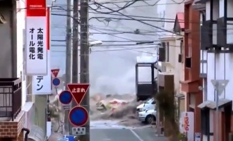 Bίντεο-σοκ από το τσουνάμι στην Ιαπωνία το 2011