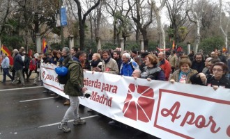 Μεγάλες διαδηλώσεις στη Μαδρίτη κατά της λιτότητας