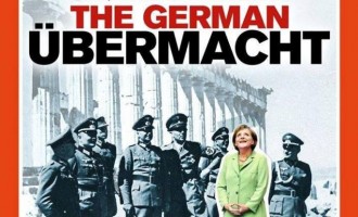 Το Spiegel με εξώφυλλο τη Μέρκελ με ναζί κάτω από τον Παρθενώνα!