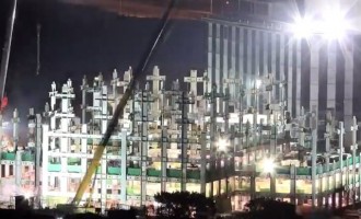 Ανέγερση ουρανοξύστη 57 ορόφων μέσα σε 19 ημέρες! (βίντεο)
