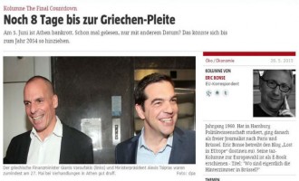 Tageszeitung: Σκηνοθετημένη η χρεοκοπία στην Ελλάδα