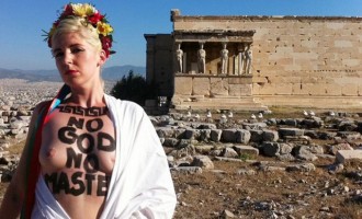 Tι προτρέπει τους Έλληνες  γυμνόστηθη Femen στην Ακρόπολη