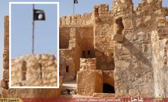 Το Ισλαμικό Κράτος ύψωσε τη σημαία του στην Ακρόπολη της Παλμύρας