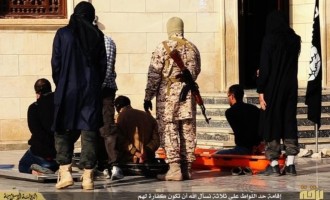 Ομαδική εκτέλεση ομοφυλόφιλων από το Ισλαμικό Κράτος στη Λιβύη