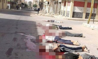Γέμισαν πτώματα οι δρόμοι της Παλμύρας – Το Ισλαμικό Κράτος σφάζει αμάχους