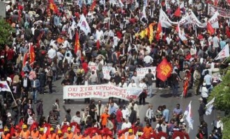 Χιλιάδες εργαζόμενοι στις συγκεντρώσεις για την Πρωτομαγιά