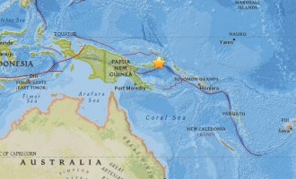 Ισχυρότατος σεισμός 7,1 Ρίχτερ στην Παπούα Νέα Γουϊνέα
