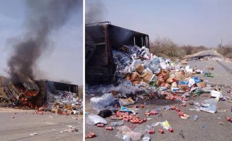 Η Σαουδική Αραβία βομβάρδισε στην Υεμένη φορτηγό με τρόφιμα