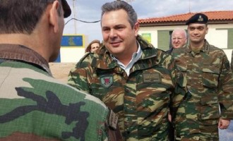 Ο Καμμένος ενισχύει το στρατό και την φύλαξη στα ελληνοαλβανικά σύνορα