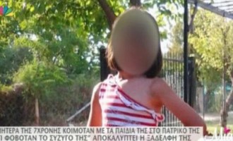Μαρτυρία – σοκ για τον στραγγαλισμό της 7χρονης από τον πατέρα της (βίντεο)