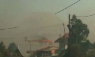 Απίστευτο βίντεο με παραλίγο τραγωδία με ελικόπτερο στη Λακωνία