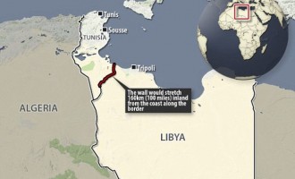 Η Τυνησία χτίζει τείχος μήκους 160 χλμ για να σταματήσει το Ισλαμικό Κράτος