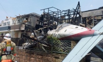 Τόκιο: Τρεις νεκροί από πτώση αεροσκάφους πάνω σε σπίτι