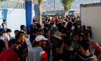 Εκρηκτική η κατάσταση στη Μυτιλήνη: Νέα επεισόδια μεταξύ μεταναστών