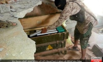 Το Ισλαμικό Κράτος κατέλαβε αποθήκη πυρομαχικών στη Ντέρνα της Λιβύης