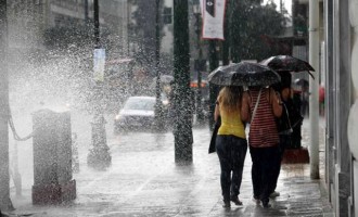 Έρχονται ισχυρές καταιγίδες σε Αττική και Θεσσαλονίκη