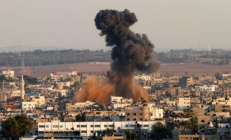 Αεροπορικές επιδρομές του ισραηλινού στρατού στη Λωρίδα της Γάζας