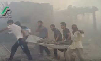 Κόκκινος Συναγερμός: Οι Ρώσοι βομβάρδισαν τους συμμάχους των Τούρκων στη Συρία (βίντεο)