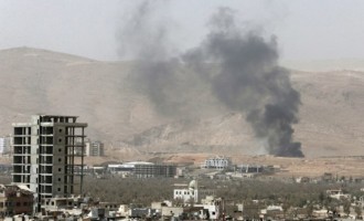 Η Δαμασκός βομβάρδισε το Ισλαμικό Κράτος στην Παλμύρα