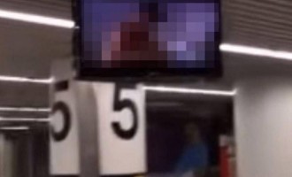 Στο αεροδρόμιο της Λισσαβόνας “υποδέχονταν” τους τουρίστες με… πορνό (βίντεο)