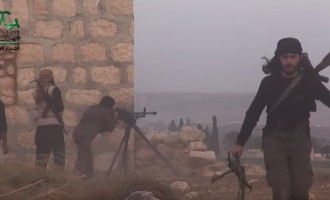 Τζιχαντιστές αμύνονται στην επίθεση του συριακού στρατού (βίντεο)